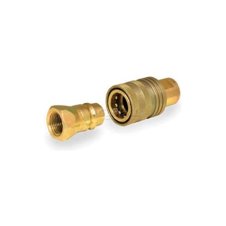 Apache Apache Hydraulic Quick Coupler 39041235, 1/2" Body Coupler Set (Ball) 1/2"FNPT 39041235